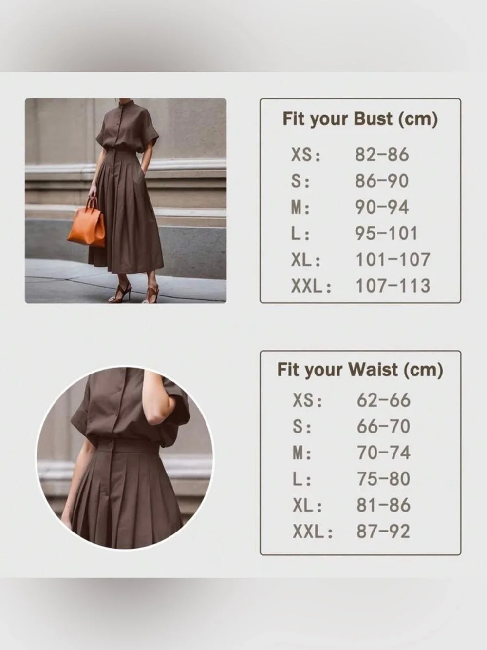 EUC SHEIN 2 Piece Skirt Set